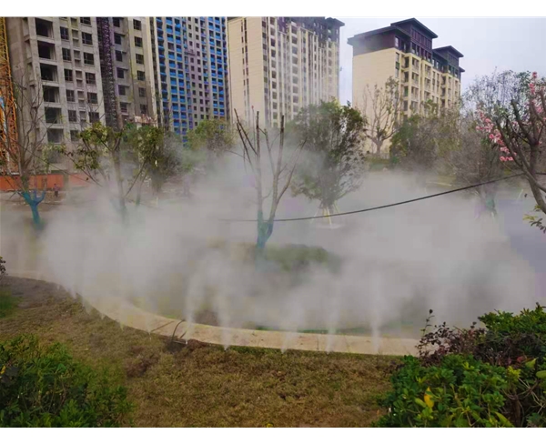 濟(jì)寧高壓景觀造霧操作